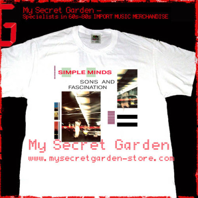 Simple Minds - Sons And Fascination T Shirt 
